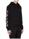 Marker Arrow Hooded Sweatshirt OMBB034E - OFF WHITE - BALAAN 5