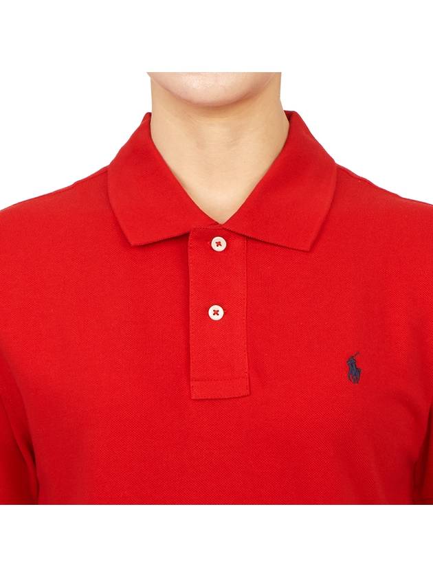 Kids collar short sleeve t shirt 323547926007 RED Adult wearable - POLO RALPH LAUREN - BALAAN 6