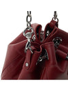 Chrissy Medium Bucket Bag Red - VIVIENNE WESTWOOD - BALAAN 8