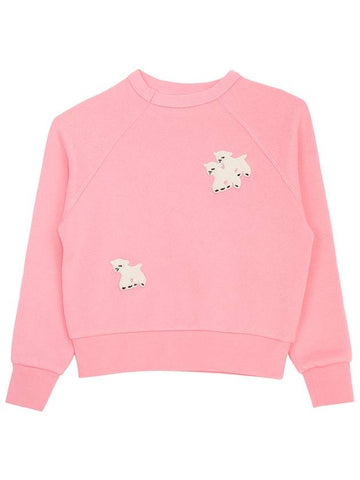 Kids brushed sweatshirt F24023 018 FY - THE ANIMALS OBSERVATORY - BALAAN 1