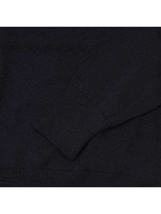 De Coeur Wool Turtleneck Navy - AMI - BALAAN 6