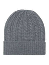 23FW Melange Gray Neutro Cashmere Beanie NEUTRO 008 - MAX MARA - BALAAN 3