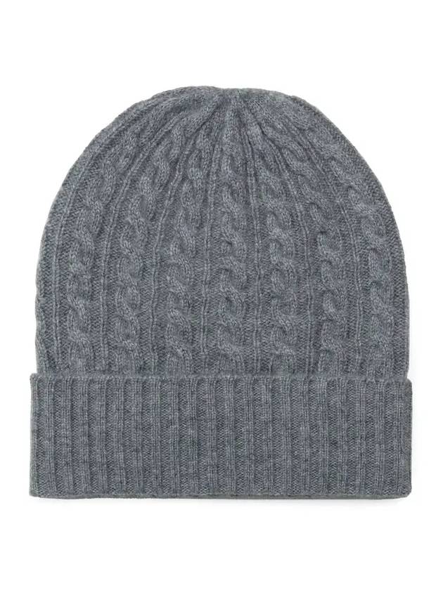 23FW Melange Gray Neutro Cashmere Beanie NEUTRO 008 - MAX MARA - BALAAN 3