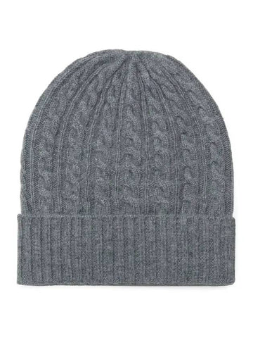 23FW Melange Gray Neutro Cashmere Beanie NEUTRO 008 - MAX MARA - BALAAN 1