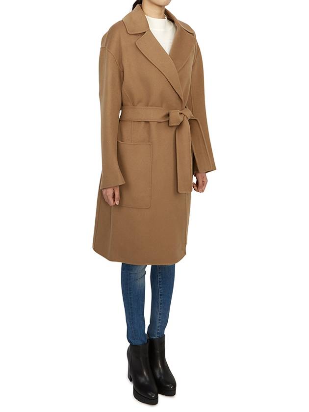 Paris Virgin Wool Single Coat Brown - MAX MARA - BALAAN 5