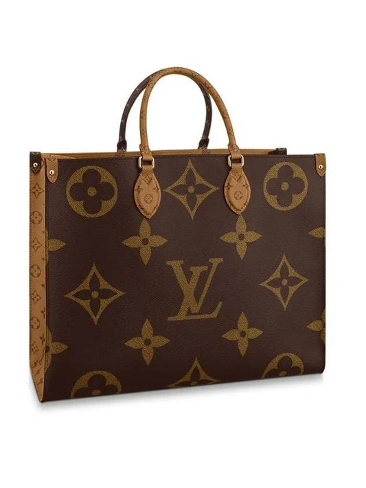 Onthego GM Monogram Canvas Tote Bag Brown - LOUIS VUITTON - BALAAN 1