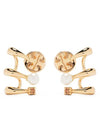 Women's Kira Pearl Multi Hoop Earrings Gold - TORY BURCH - BALAAN 1