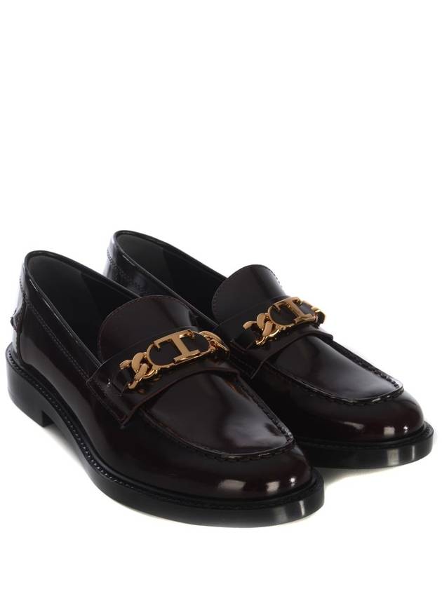 logo decorated leather loafers XXW59C0EW00SHA - TOD'S - BALAAN 3