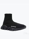 Speed ​​Recycle Knit High Top Sneakers Black - BALENCIAGA - BALAAN 2