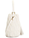 Matelasse Nappa Leather Bucket Bag White - MIU MIU - BALAAN 4