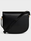 Besace Clea Shiny Calfskin Cross Bag Black - CELINE - BALAAN 4