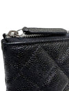 Women s AP1436 Black New Medium Caviar Classic CC Logo Clutch - CHANEL - BALAAN 5