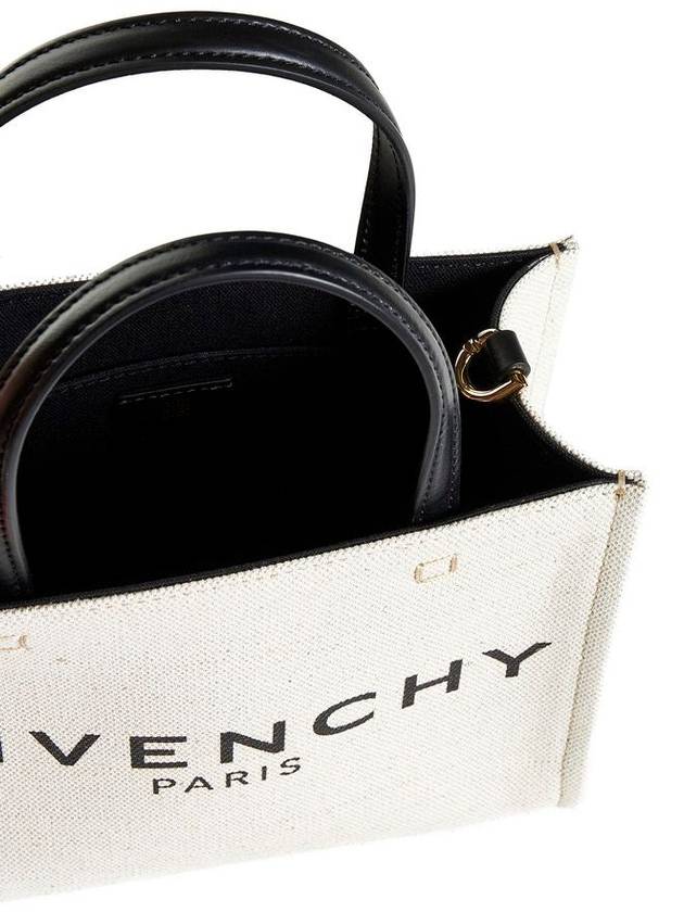 Canvas Tote Bag Beige - GIVENCHY - BALAAN 3