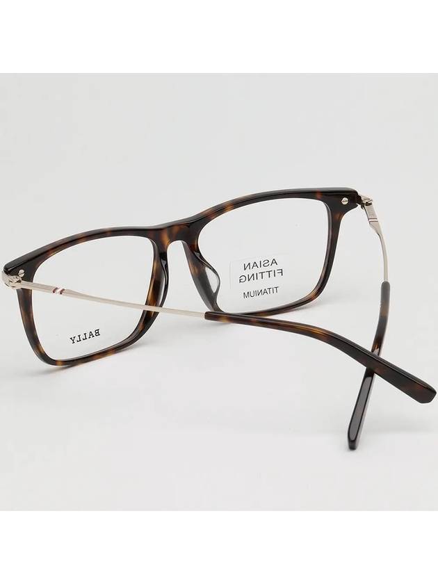 Titanium glasses frame BY5057D 052 Asian fit square horn frame lightweight - BALLY - BALAAN 4