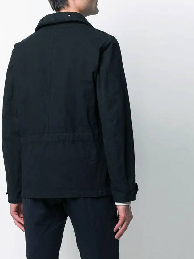 Cordura Field Wappen Cotton Jacket Navy - STONE ISLAND - BALAAN 5