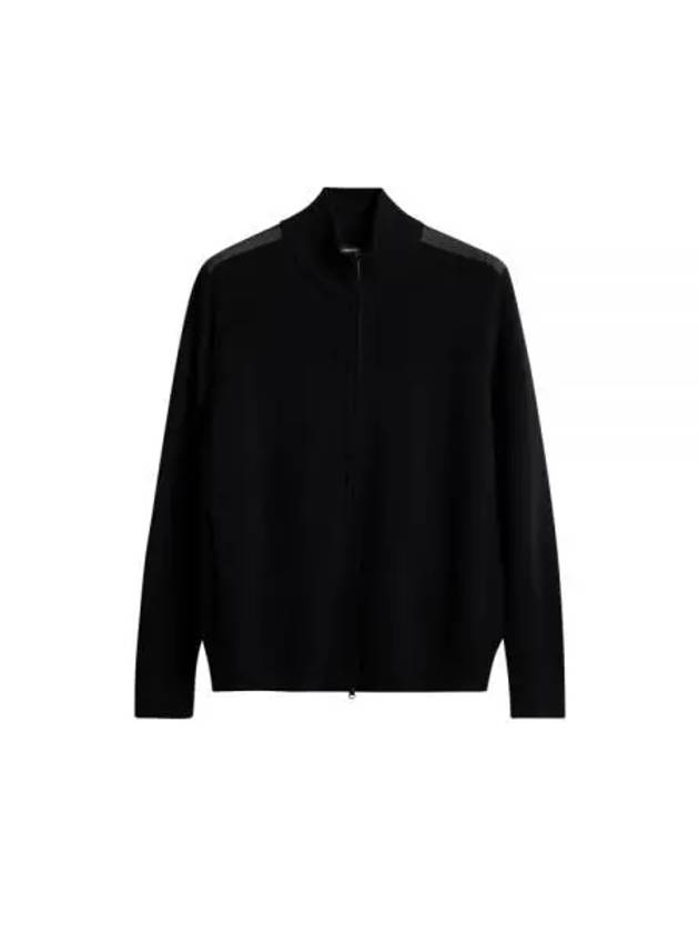 Men's Marty Hybrid Zip-Up Jacket Black - J.LINDEBERG - BALAAN 2