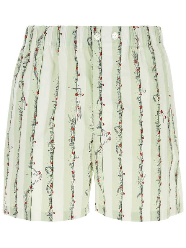 Print Cotton Shorts 761327 V3PX04681 B0011010161 - BOTTEGA VENETA - BALAAN 2