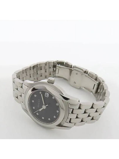 YA055504 5500L G Class 11 Point Diamond Steel Women s Watch - GUCCI - BALAAN 2