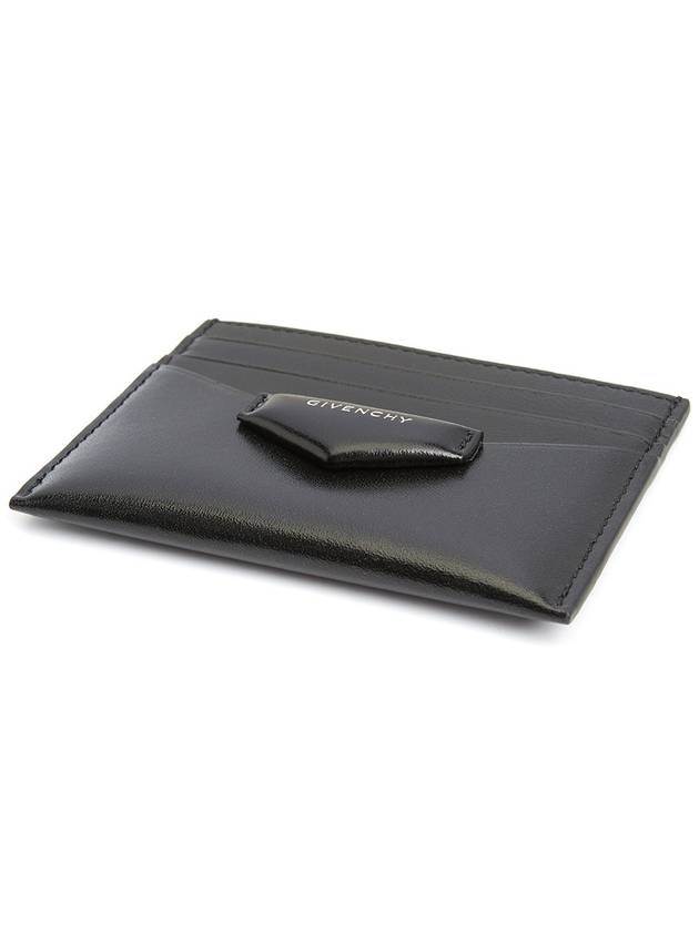 Box Antigona Leather Card Wallet Black - GIVENCHY - BALAAN 4