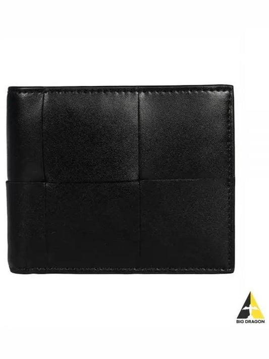 Intrecciato Half Wallet Black - BOTTEGA VENETA - BALAAN 2