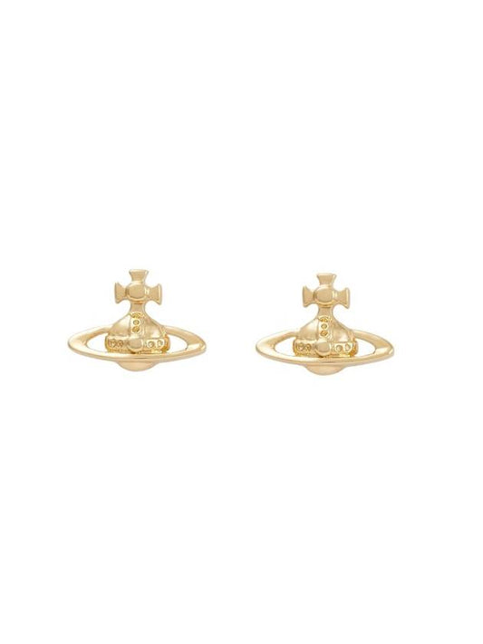 Lorelei Stud Earrings Gold - VIVIENNE WESTWOOD - BALAAN 1