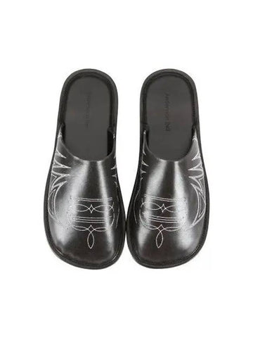 Western mule slippers aaa338m BLACK - ANDERSSON BELL - BALAAN 1