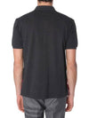 Men's Three Stripes Pocket Mercerized Short Sleeve Polo Shirt Dark Grey - THOM BROWNE - BALAAN 5