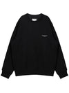 Square Label Sweatshirt Black W233TS21715B - WOOYOUNGMI - BALAAN 7