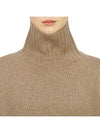 Gianna Cashmere Turtleneck Beige - MAX MARA - BALAAN 7