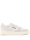 Medalist Leather Low-Top Sneakers Cream White - AUTRY - BALAAN 1