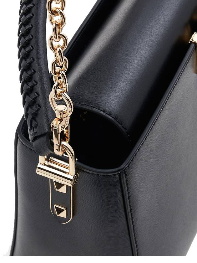Cali Medium Leather Tote Bag Black - MICHAEL KORS - BALAAN.