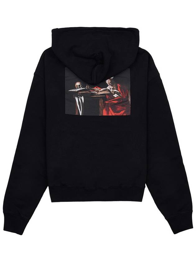 Caravaggio Paint Over Hoodie Black - OFF WHITE - BALAAN 4