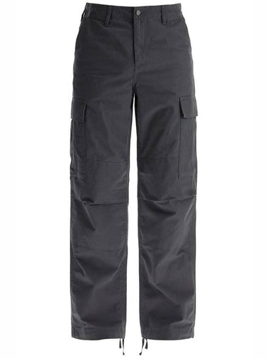 Columbia Ripstop Regular Cargo Pants Graphite - CARHARTT WIP - BALAAN 1