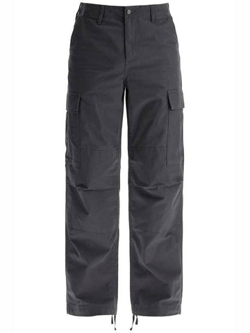 Columbia Ripstop Regular Cargo Pants Graphite - CARHARTT WIP - BALAAN 1