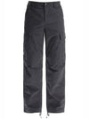 SN Carhartt WIP Gray regular cotton ripstop cargo pants I032467 8702 - CARHARTT WIP - BALAAN 1