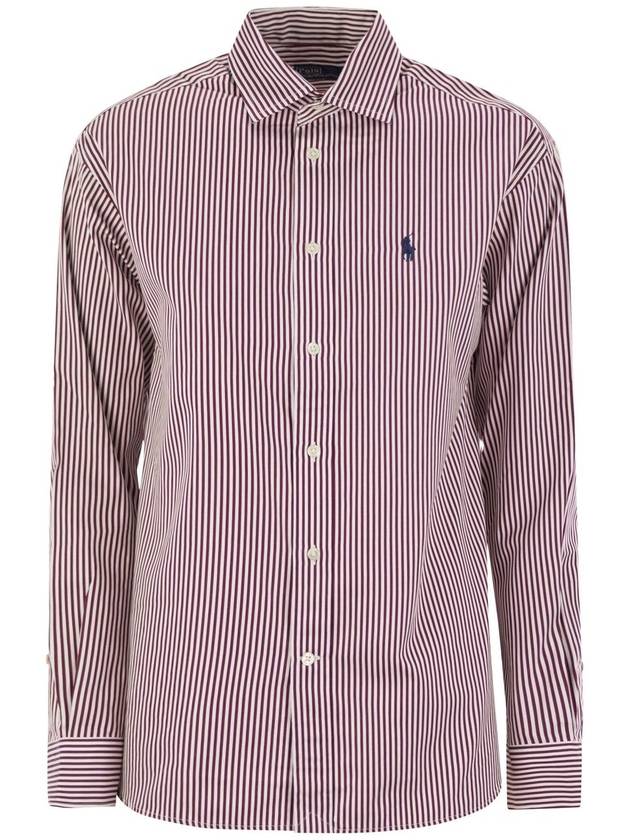 Relaxed-Fit Striped Cotton Shirt - POLO RALPH LAUREN - BALAAN 1