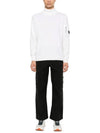 Lambswool GRS Turtle Neck Knit Top White - CP COMPANY - BALAAN 3