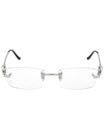 Rectangular Rimless Glasses CT0281O 002 - CARTIER - BALAAN 2