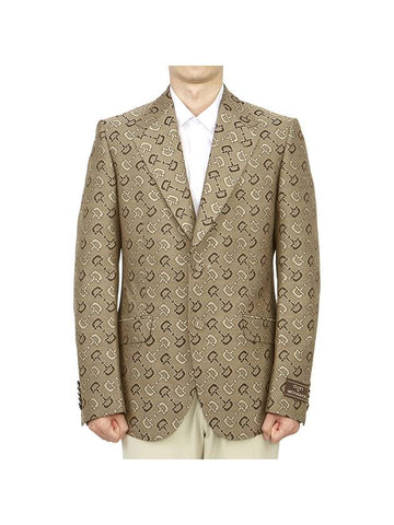 Horsebit Jacket Beige - GUCCI - BALAAN 1