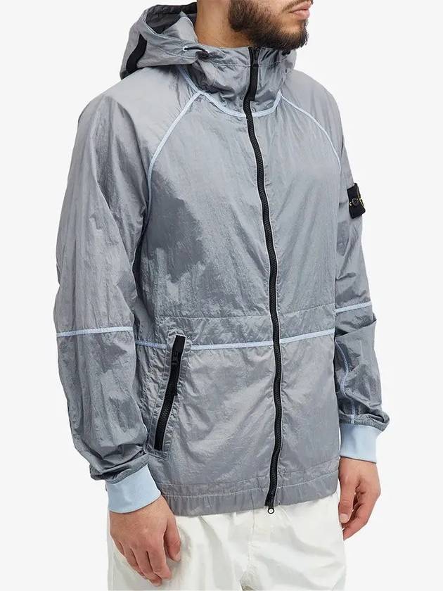 Nylon Metal Watro TC Hooded Jacket Grey - STONE ISLAND - BALAAN 3