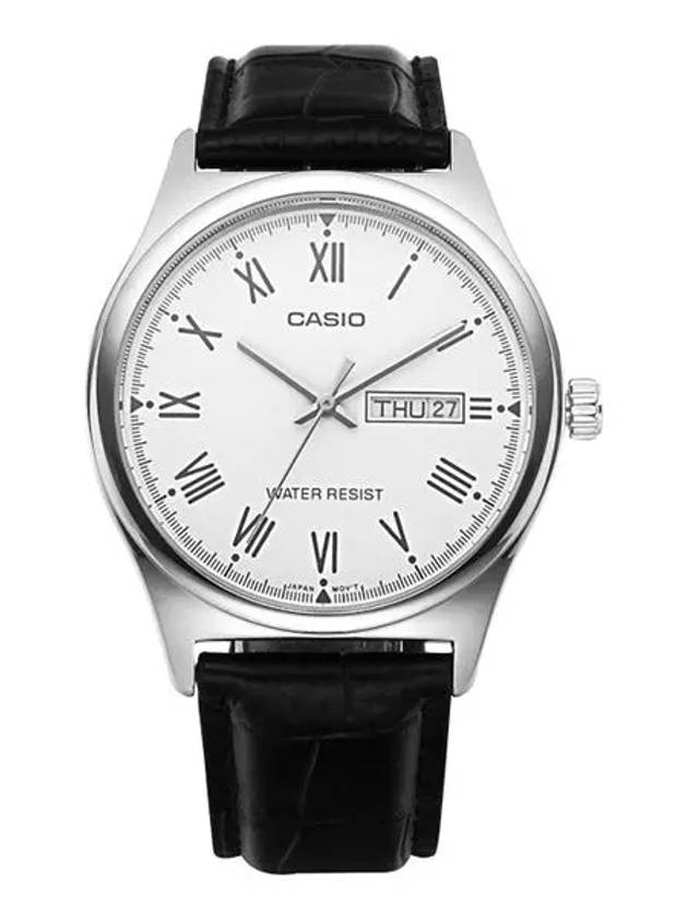 analog clock white black - CASIO - BALAAN 3