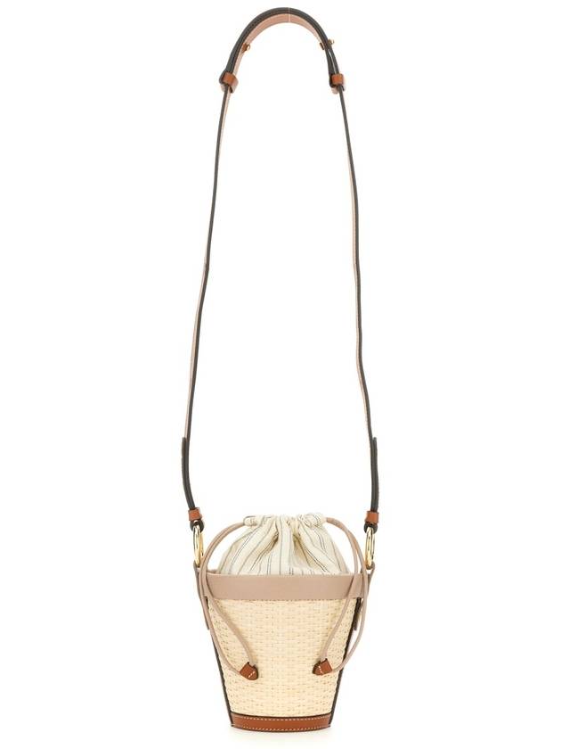 Woven Raffia Cross Bag Beige - MAISON MARGIELA - BALAAN 2