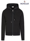 Sleeve logo hooded zip up black - MONCLER - BALAAN 2