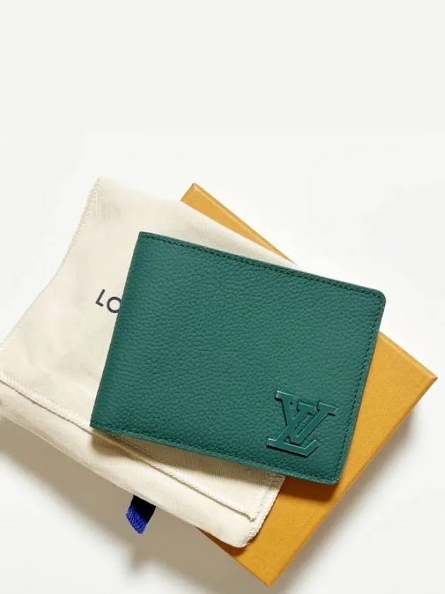 Multiple Leather Halfwallet Evergreen - LOUIS VUITTON - BALAAN.