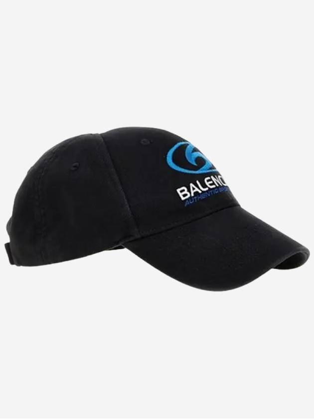 Embroided Logo Ball Cap Black - BALENCIAGA - BALAAN 3