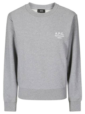 Rue Madame Cotton Sweatshirt Grey - A.P.C. - BALAAN 1