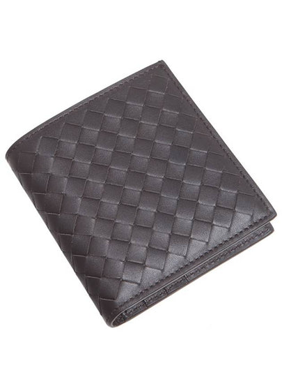 Intrecciato Small Folder Half Wallet Brown - BOTTEGA VENETA - BALAAN 2