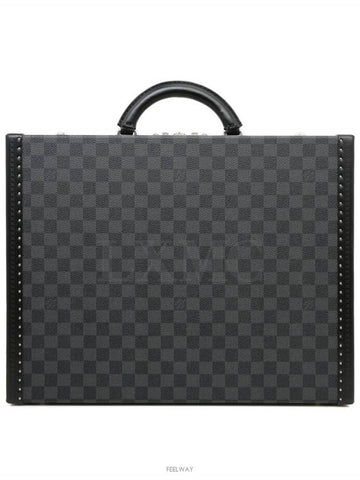 Graphite President Classer Briefcase N48190 Brief 007 Bag - LOUIS VUITTON - BALAAN 1