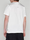 Shadow Project Logo Short Sleeve T-Shirt White - STONE ISLAND - BALAAN 4