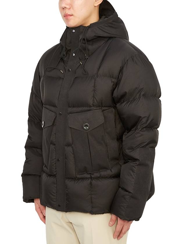 Men's Tempest Combo Down Parka Black - TEN C - BALAAN 6